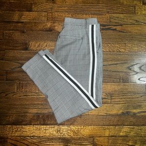 Zara plaid rapper trousers - super fashionable